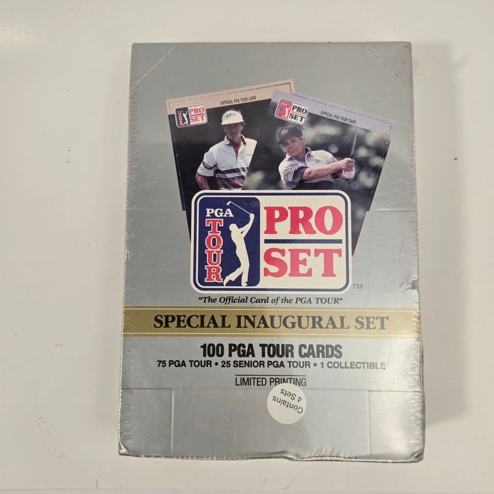 1990 Pro Set PGA Tour Special Inaugural Set 100 Cards Factory Sealed Limited